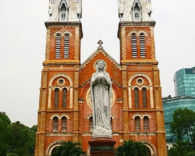 Vietnam - Cambodia-Saigon-Notre-Dame-Cathed sliderral